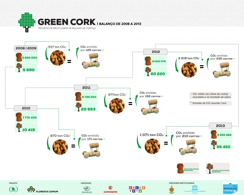 Green Cork_balanço 2008 a 2013