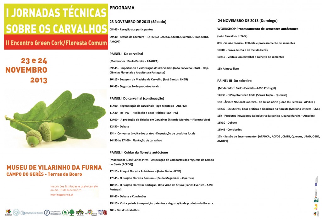 Encontro Green Cork_Floresta Comum - I Jornadas Tecn carvalhos